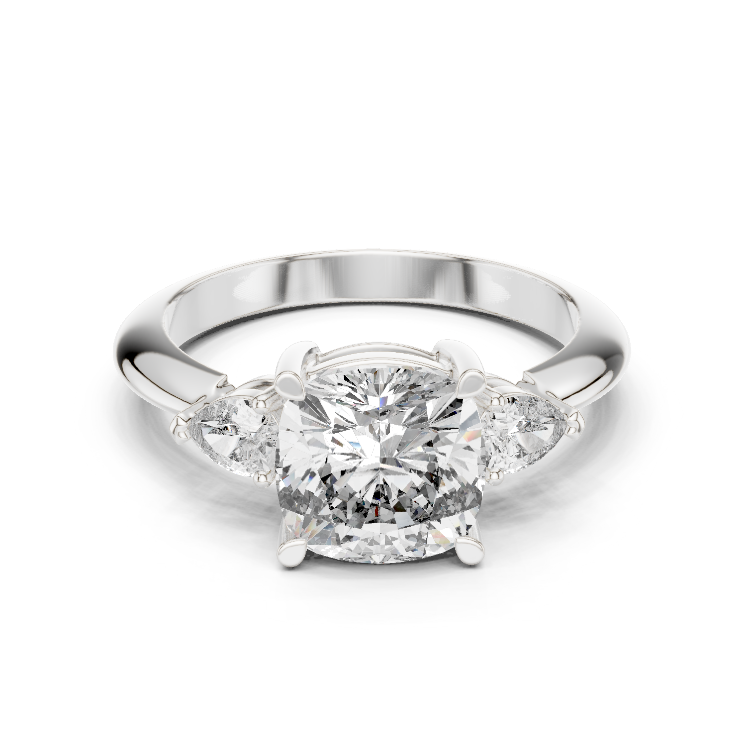 Hope Three Sone Ring