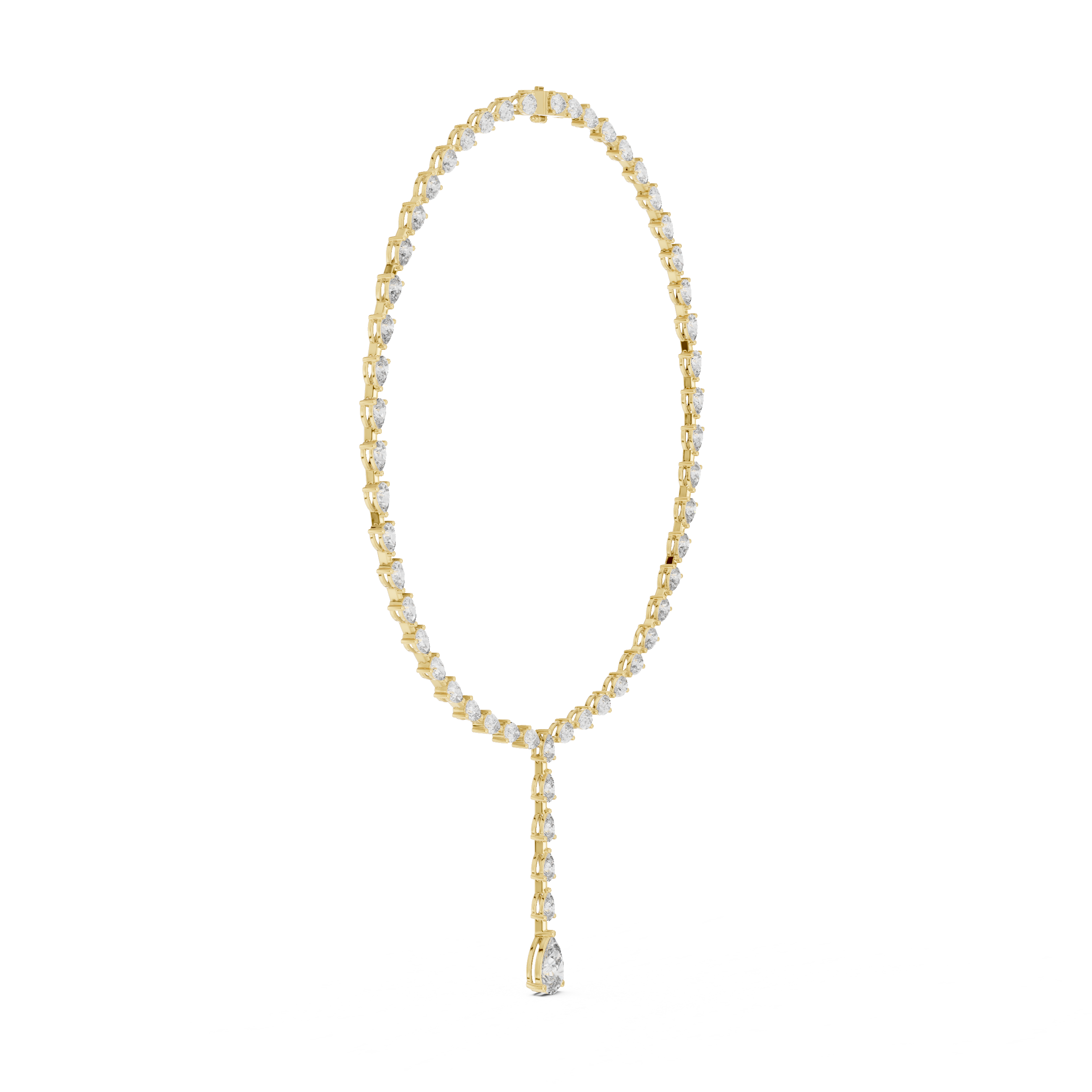 Jasmine Solitaire Necklace