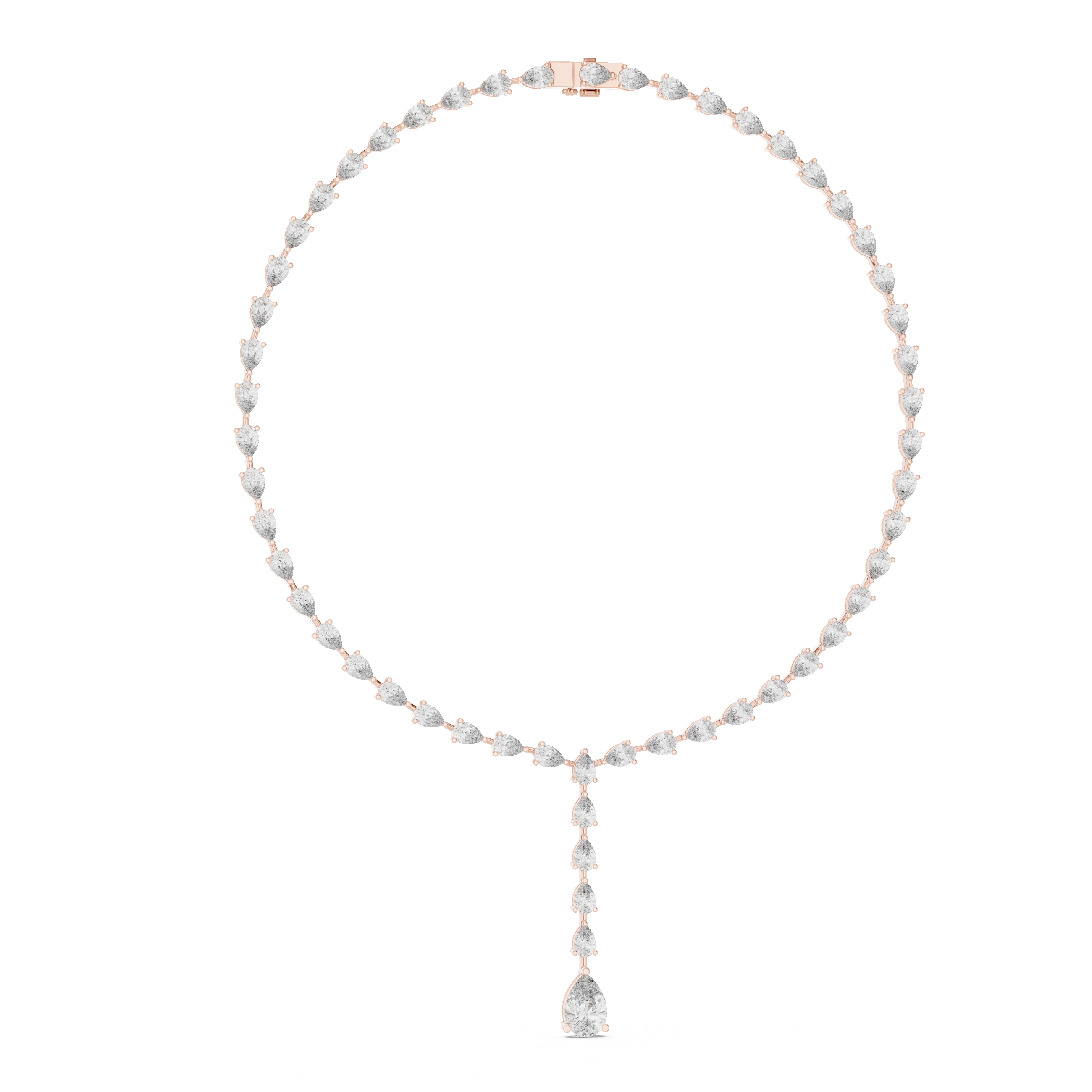 Jasmine Solitaire Necklace