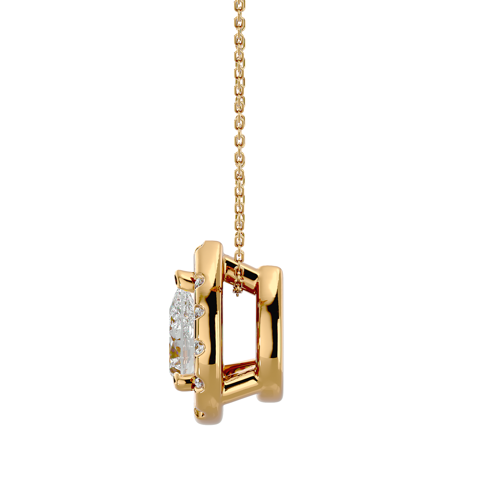 Aaliyah Solitaire Pendant