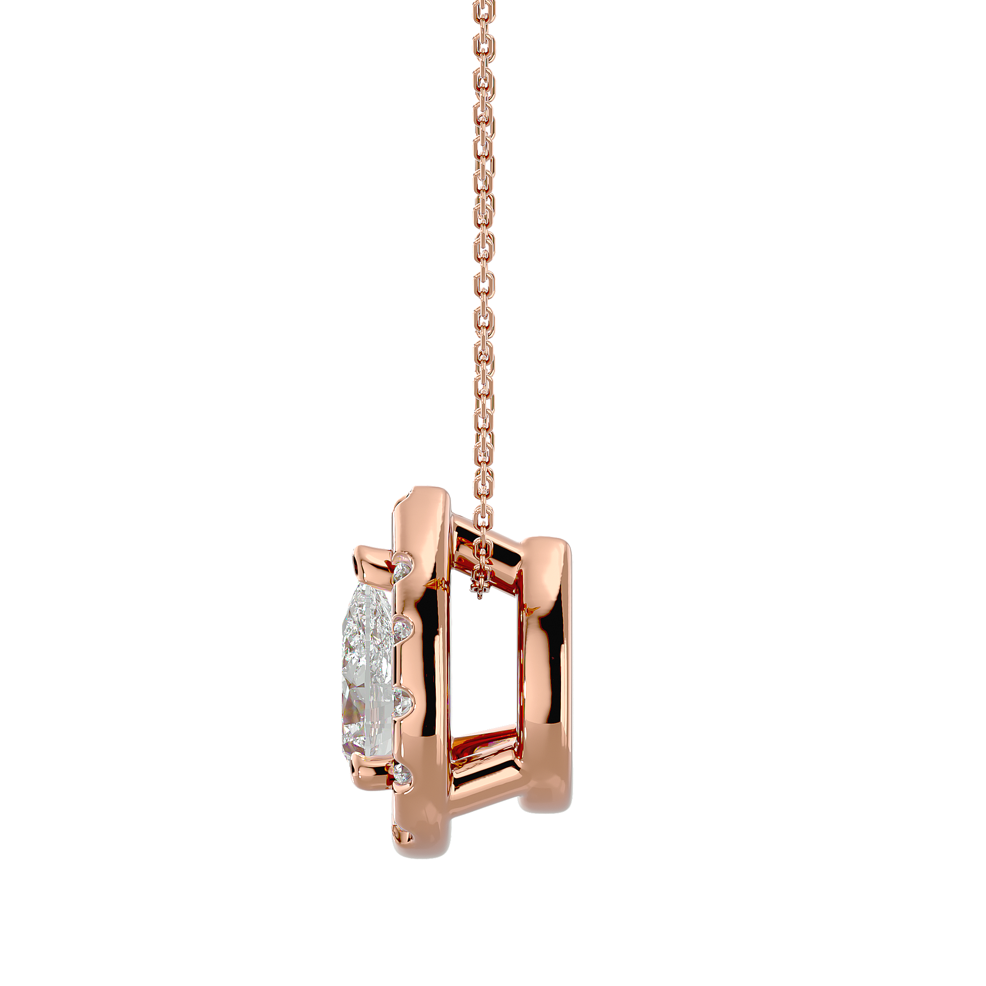 Aaliyah Solitaire Pendant