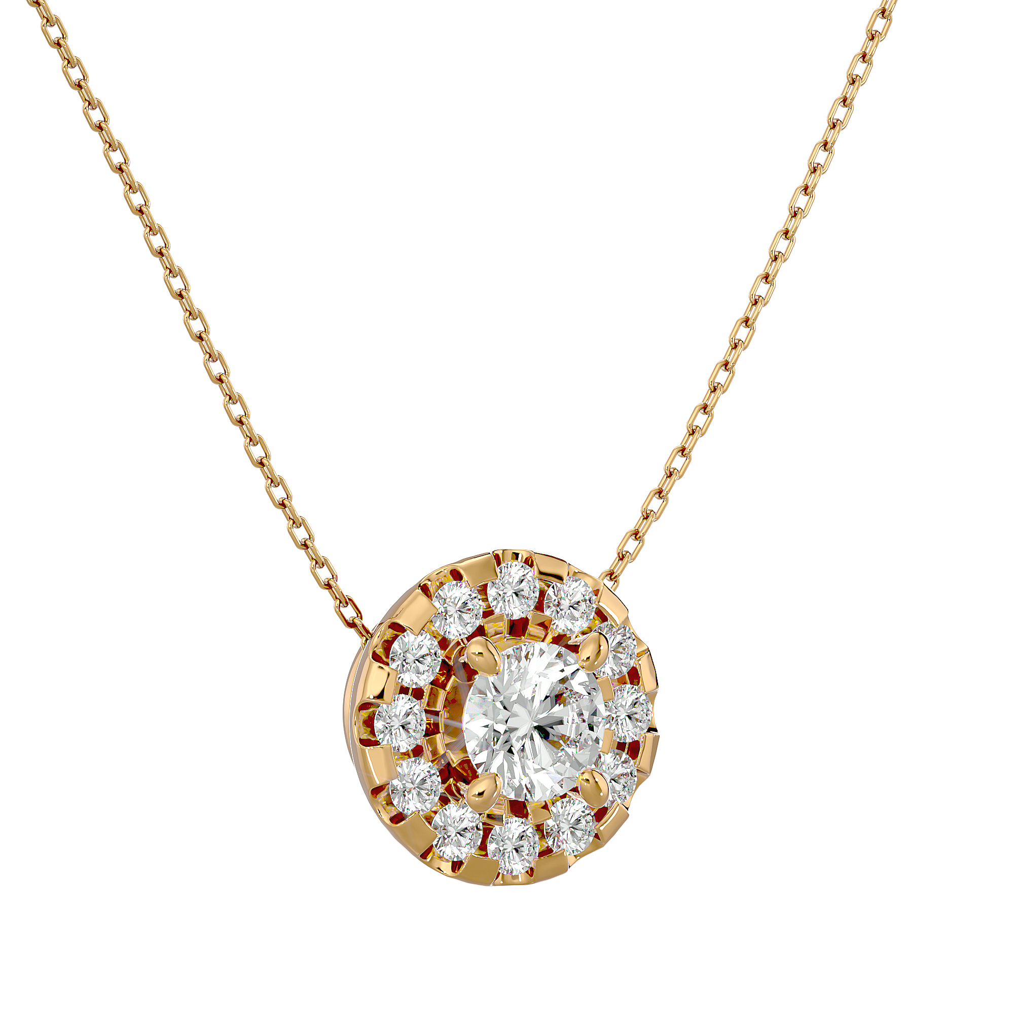 Aubrey Solitaire Pendant