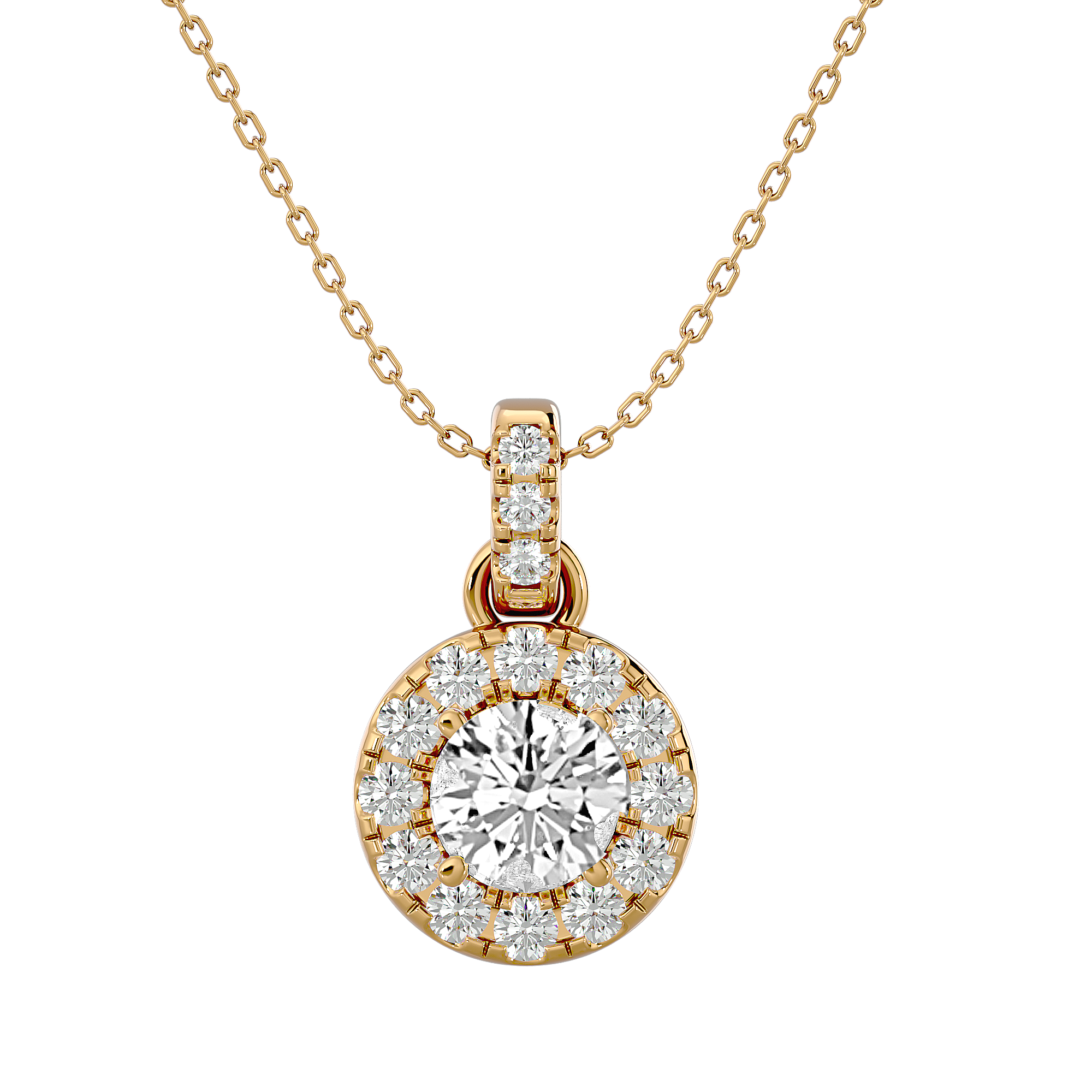 Adeline Solitaire Pendant