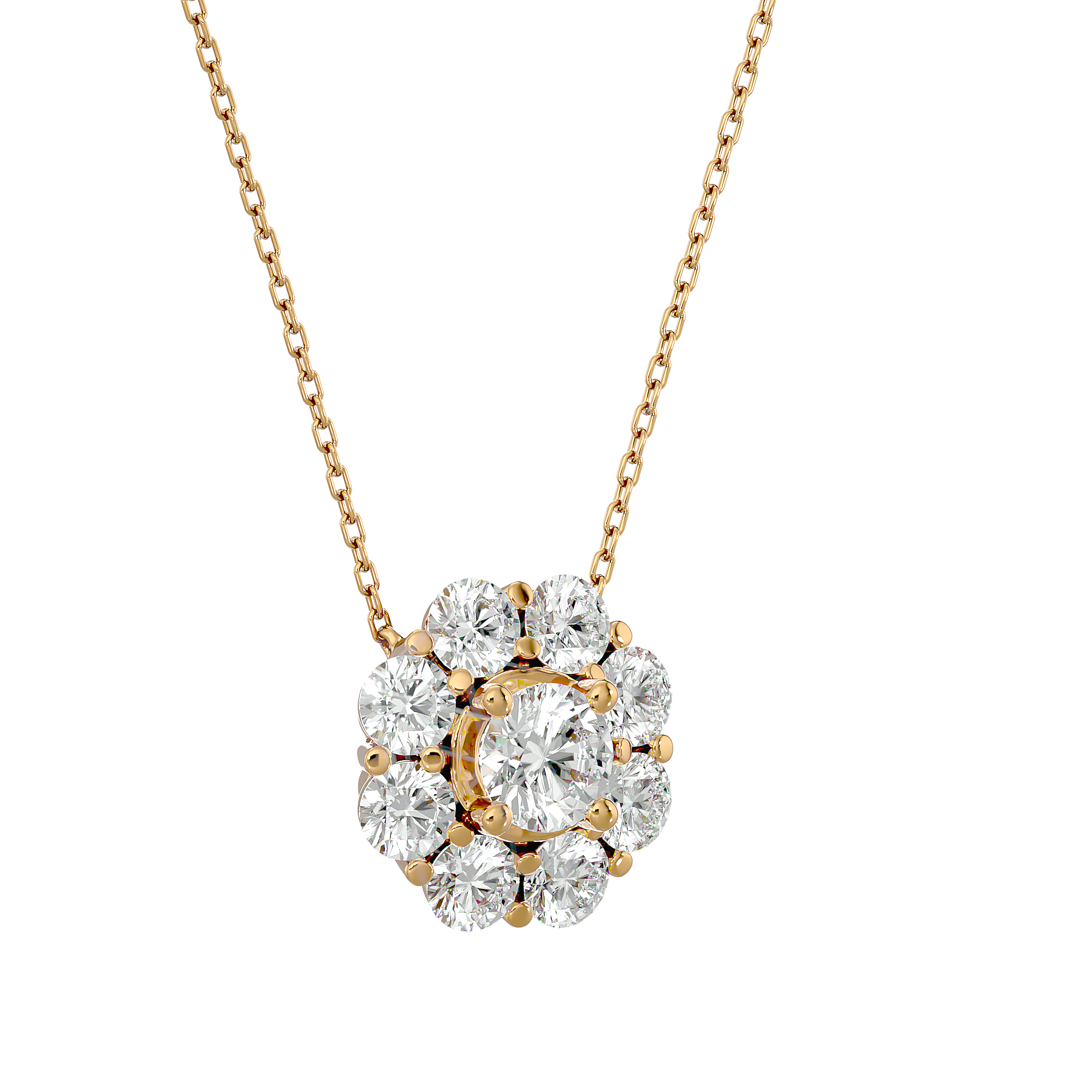 Alice Solitaire Pendant