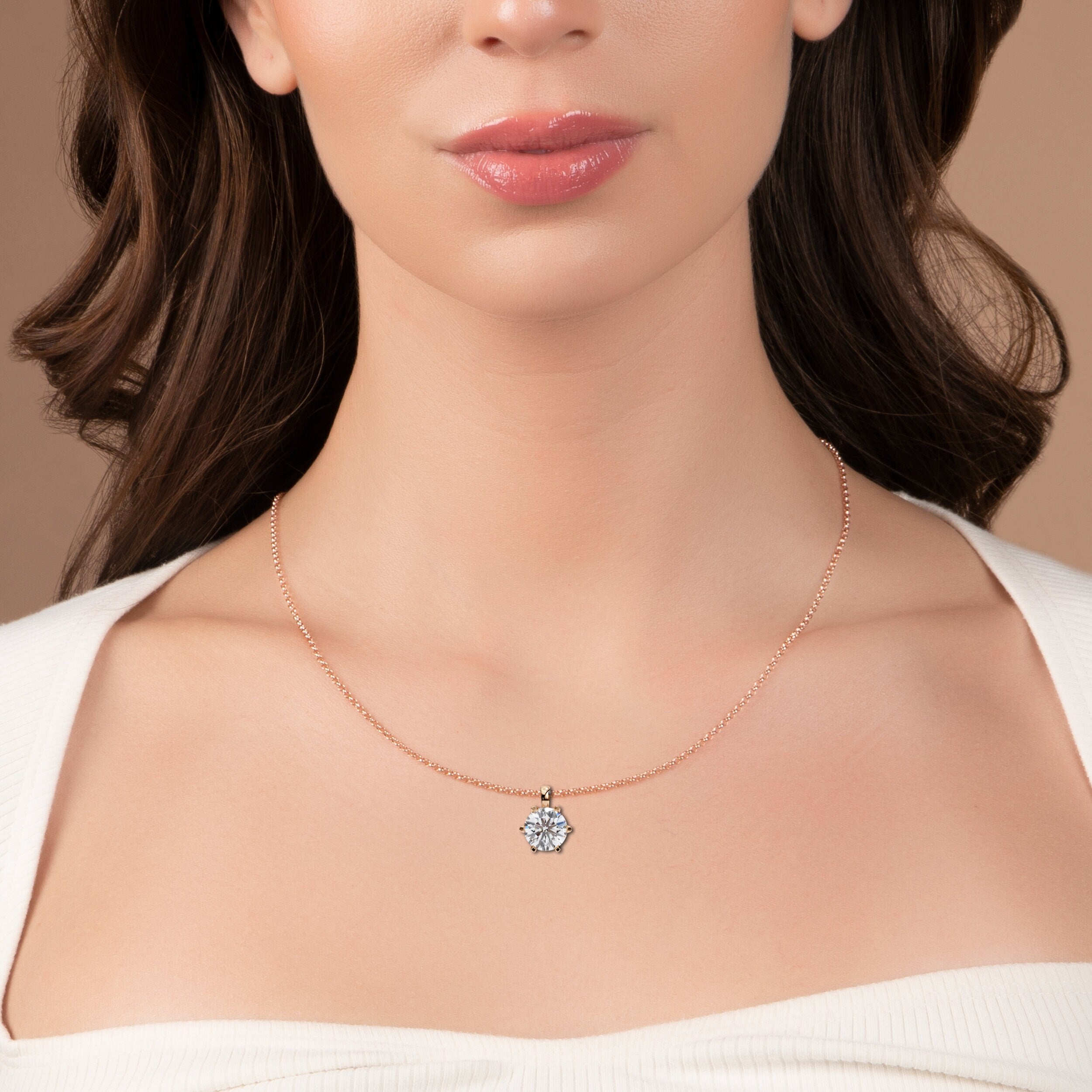 Verity Solitaire Pendant