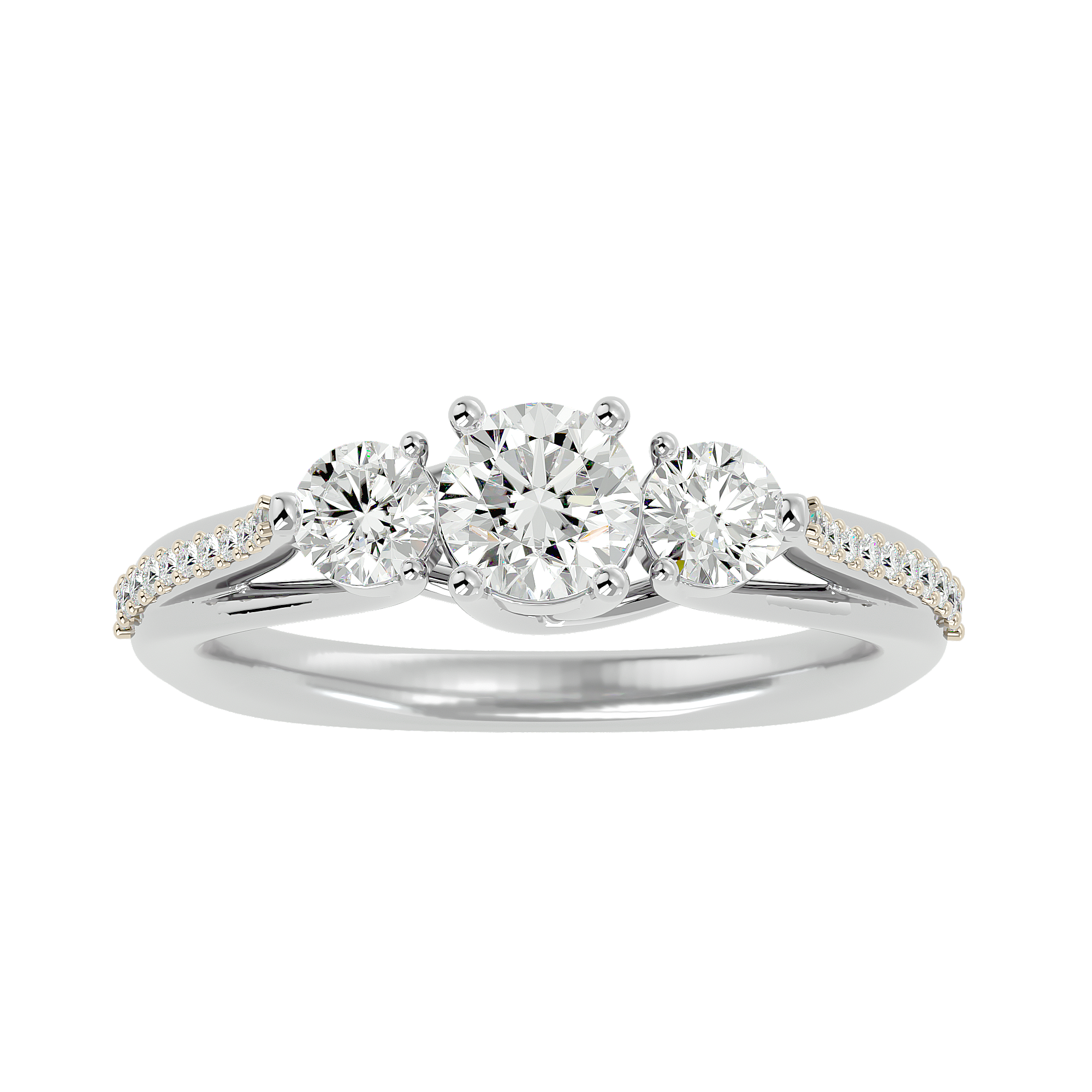 Margaret Three Sone Ring
