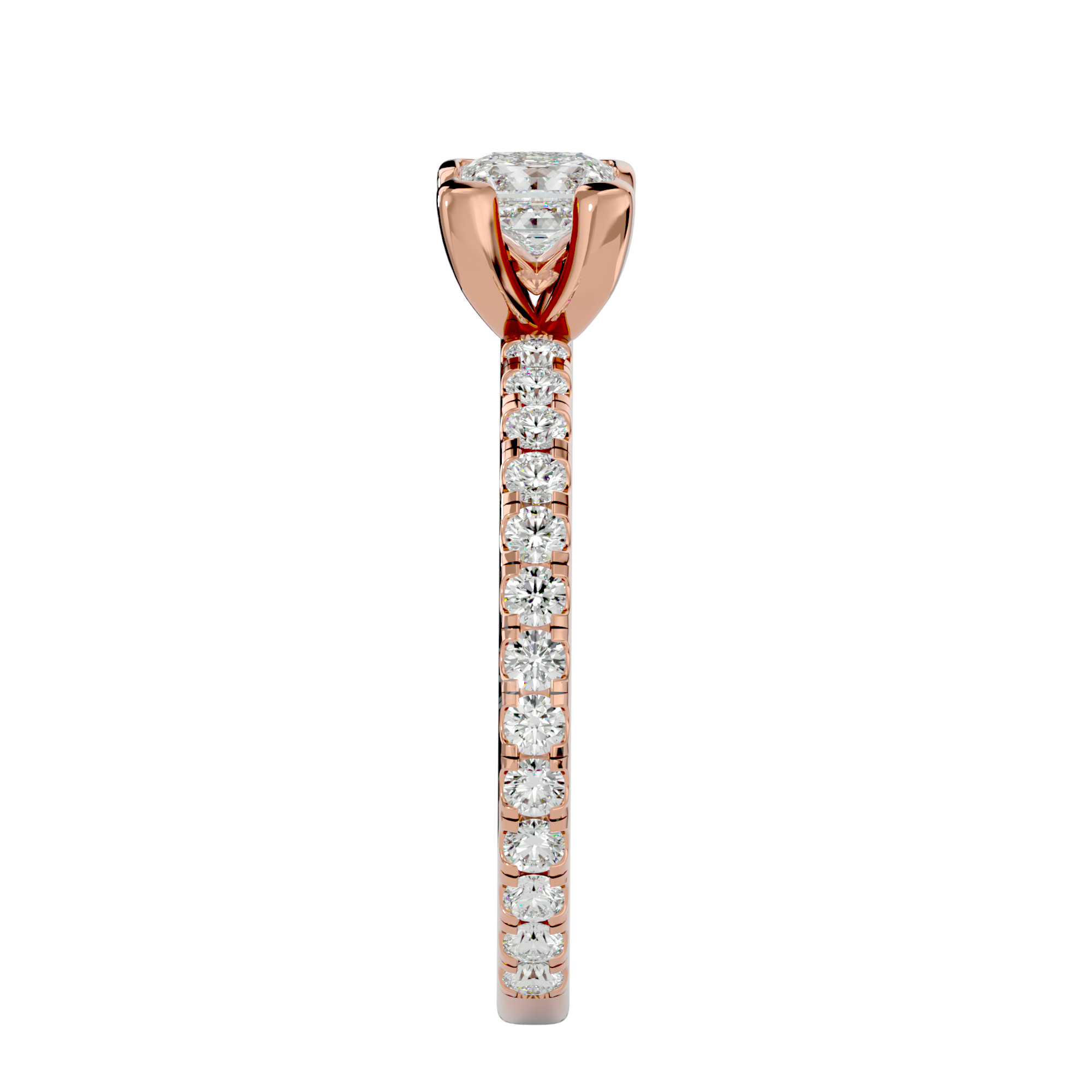 Daisy Solitaire Ring