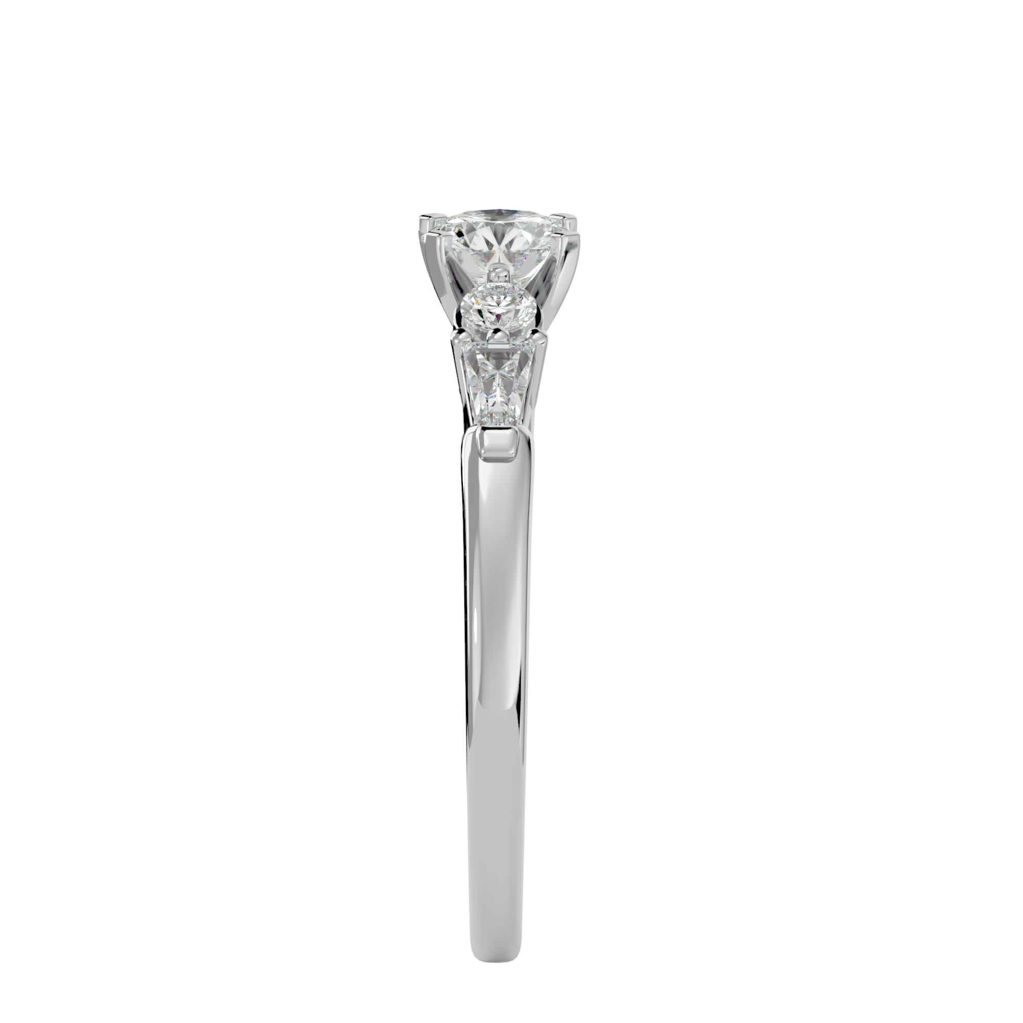 Arista Solitaire Ring