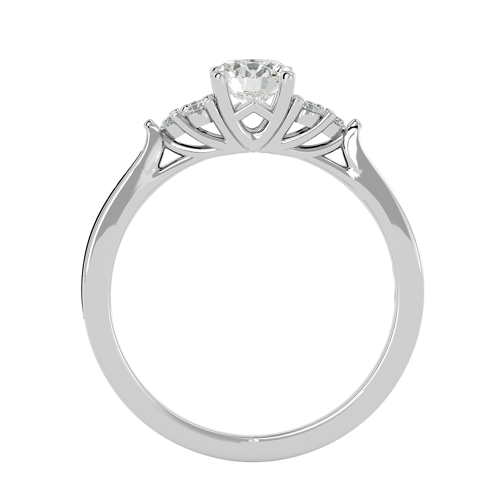 Zoey Solitaire Ring