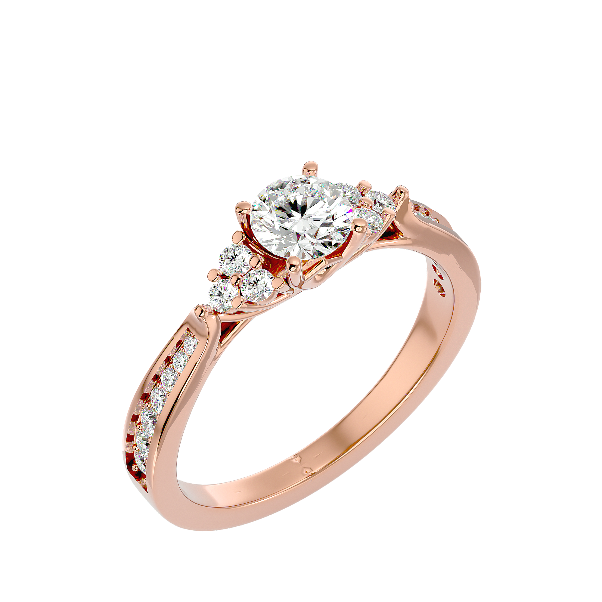 Zoey Solitaire Ring