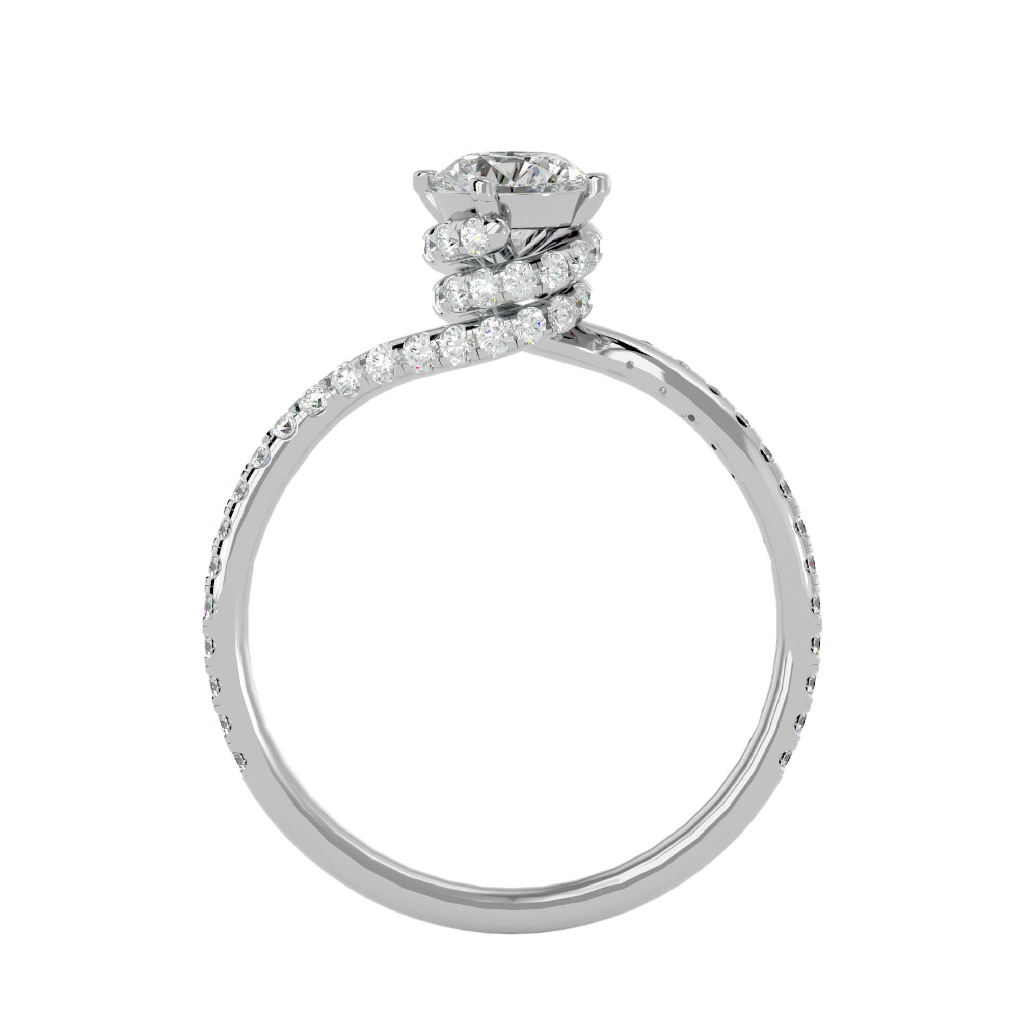 Aura Solitaire Ring