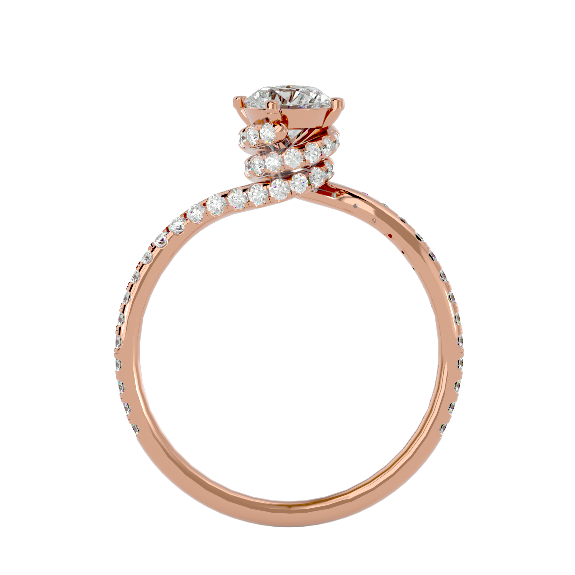 Aura Solitaire Ring