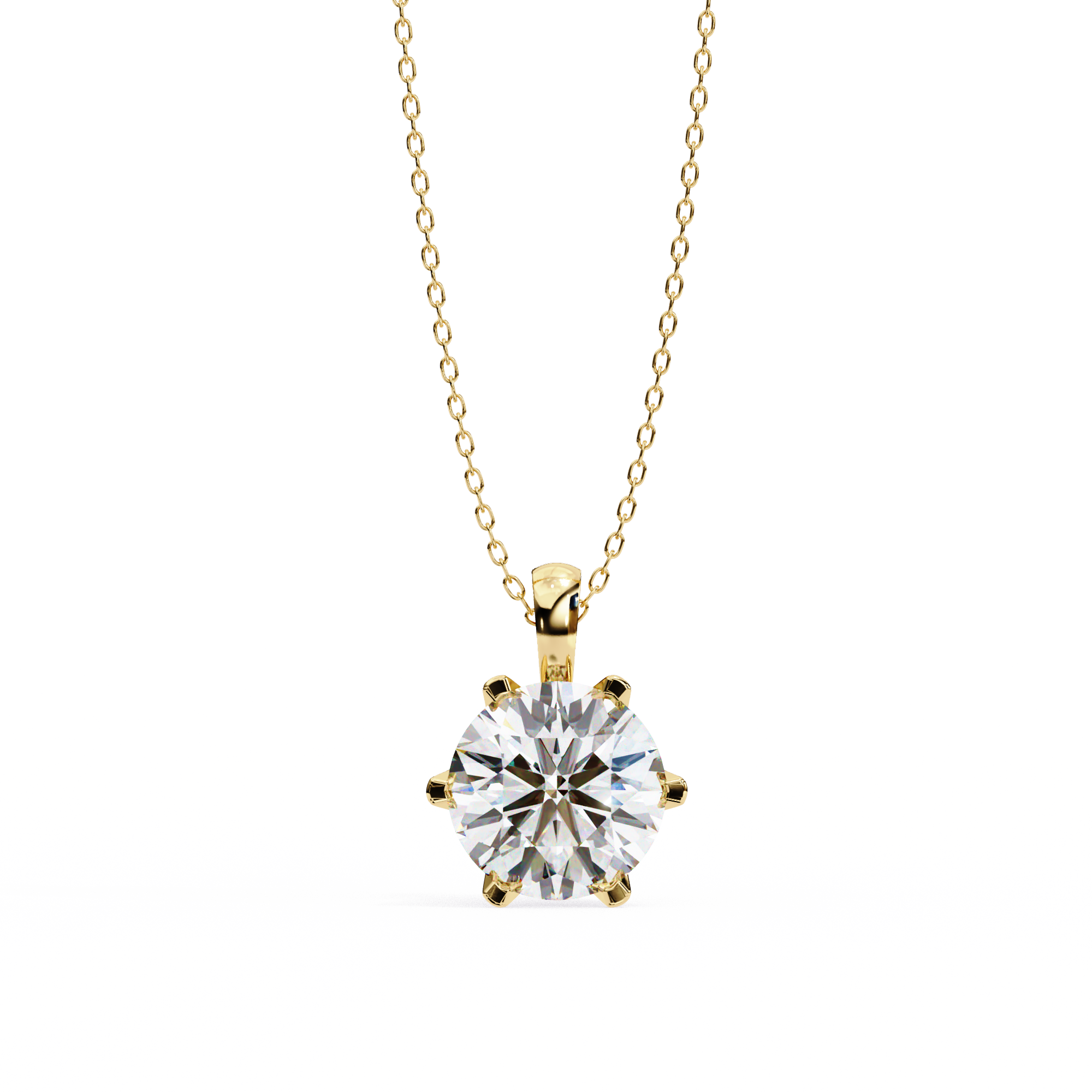 Verity Solitaire Pendant