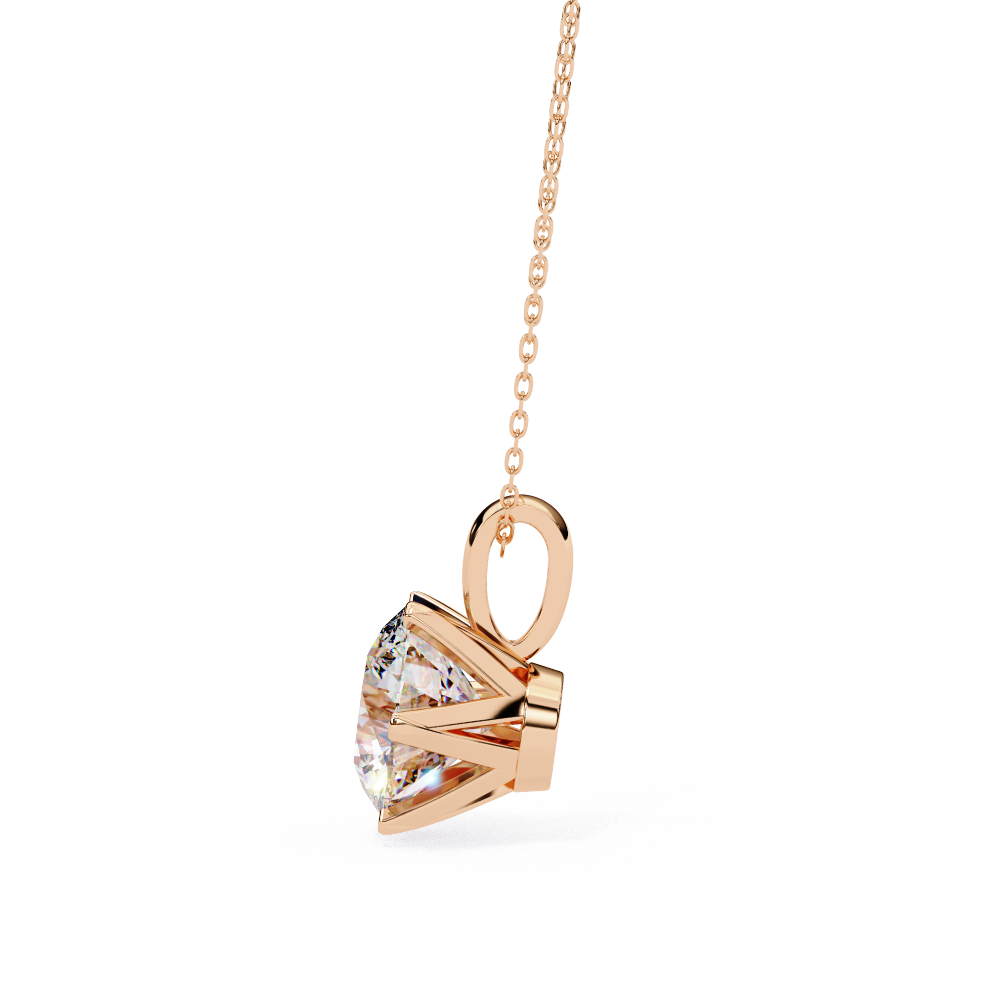 Verity Solitaire Pendant