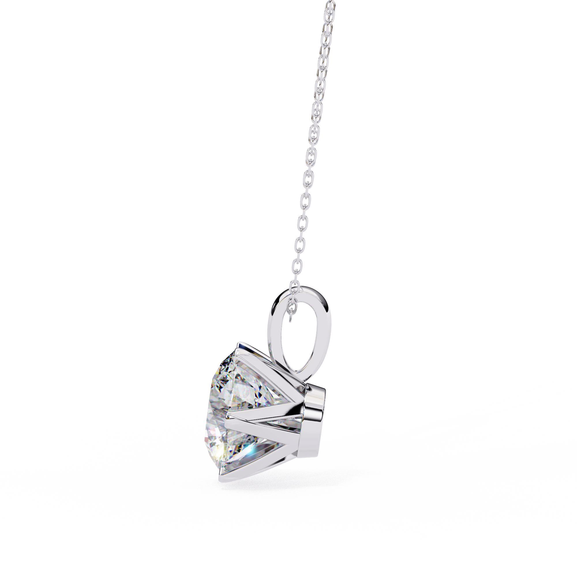 Verity Solitaire Pendant