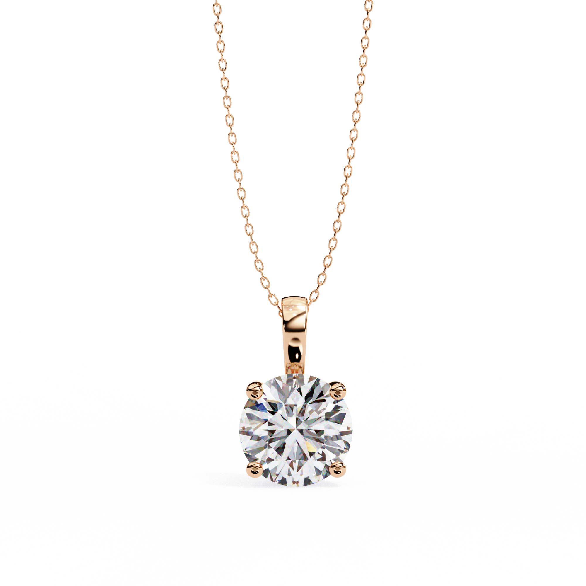 Madison Solitaire Pendant