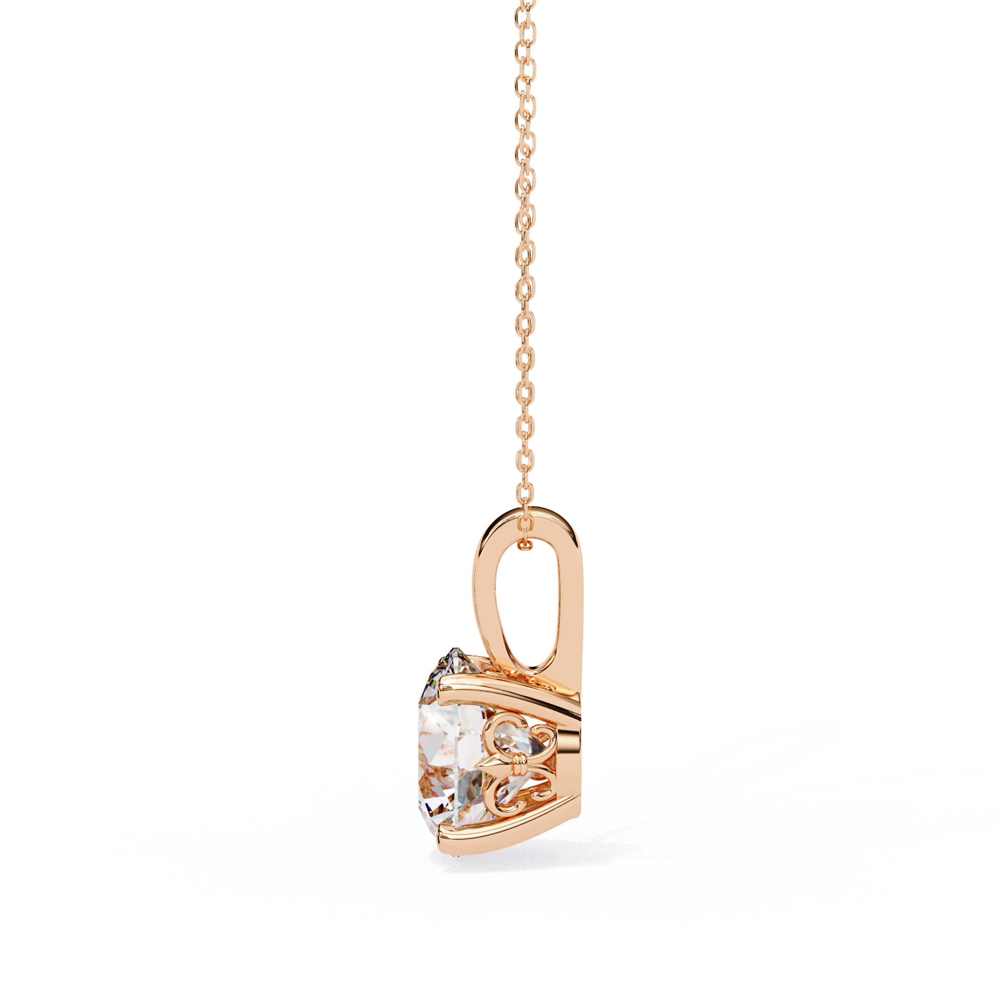 Madison Solitaire Pendant