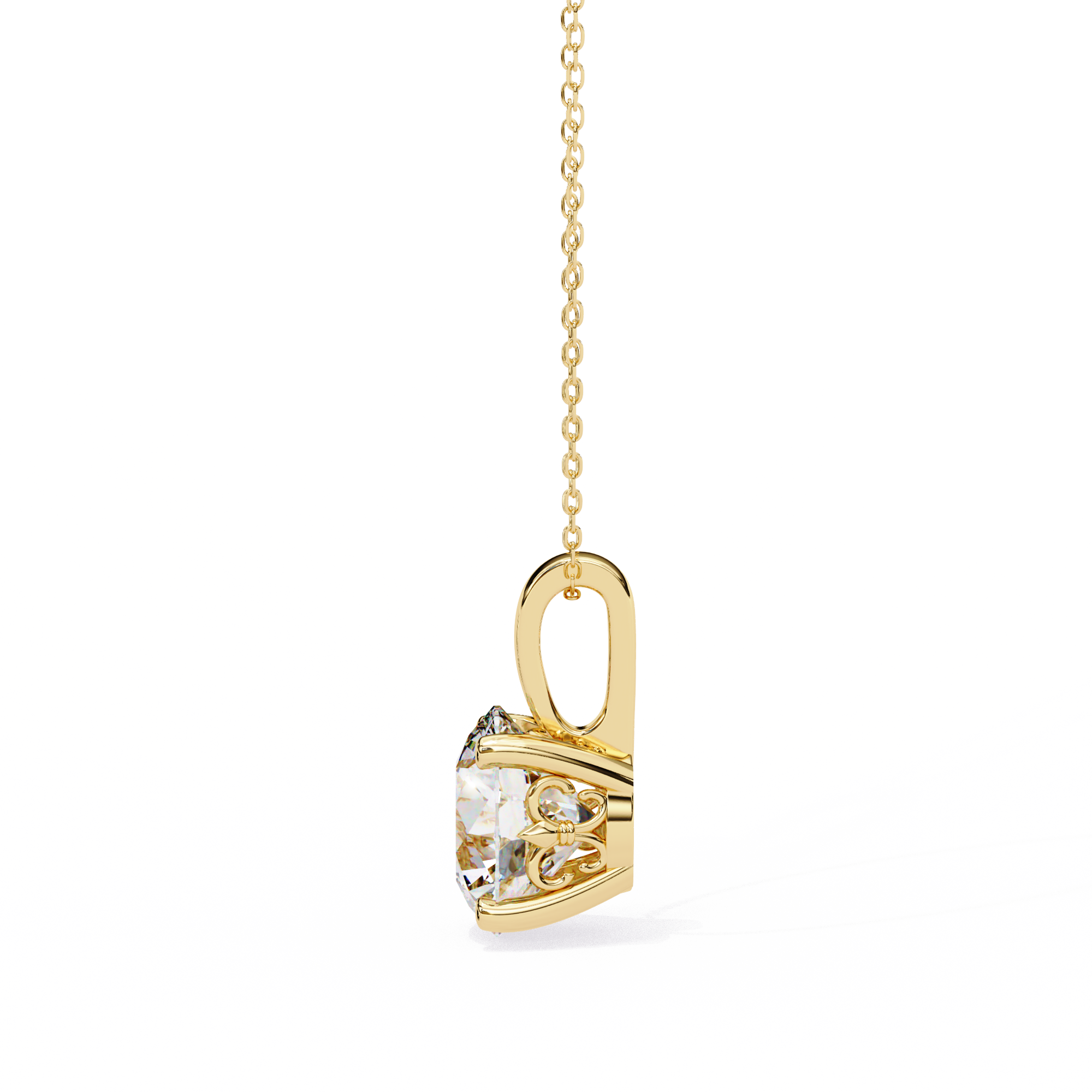 Madison Solitaire Pendant