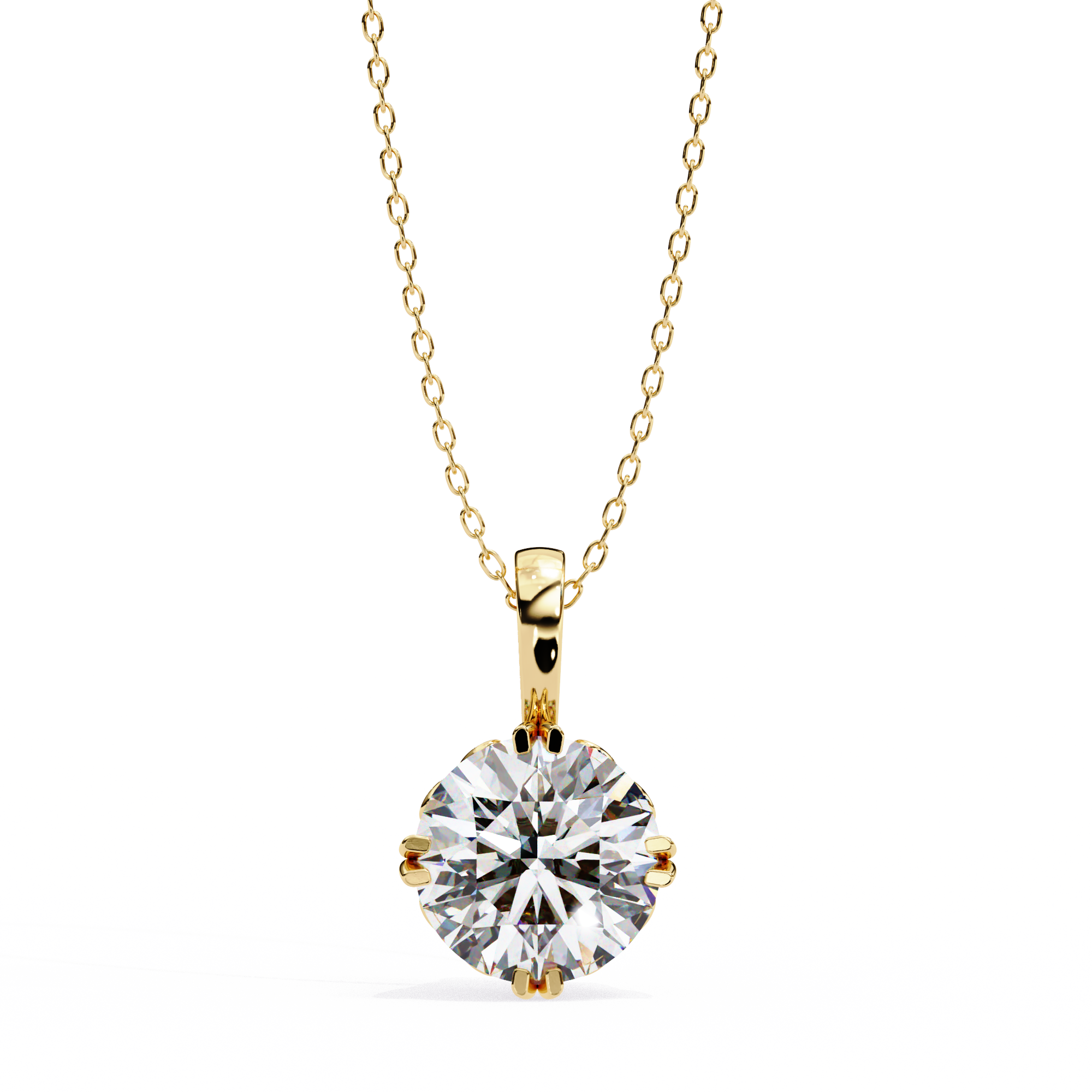 Serena Solitaire Pendant