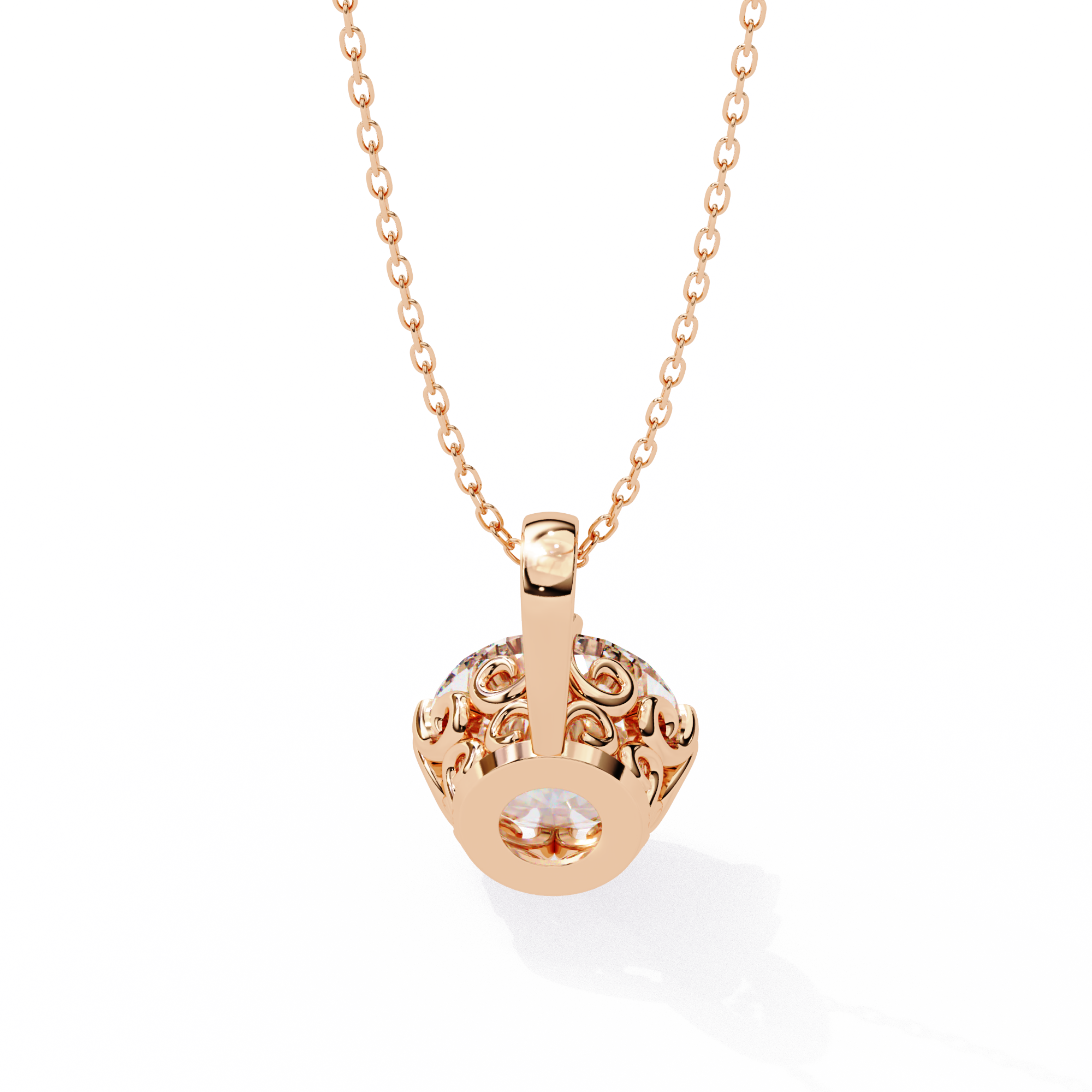 Serena Solitaire Pendant