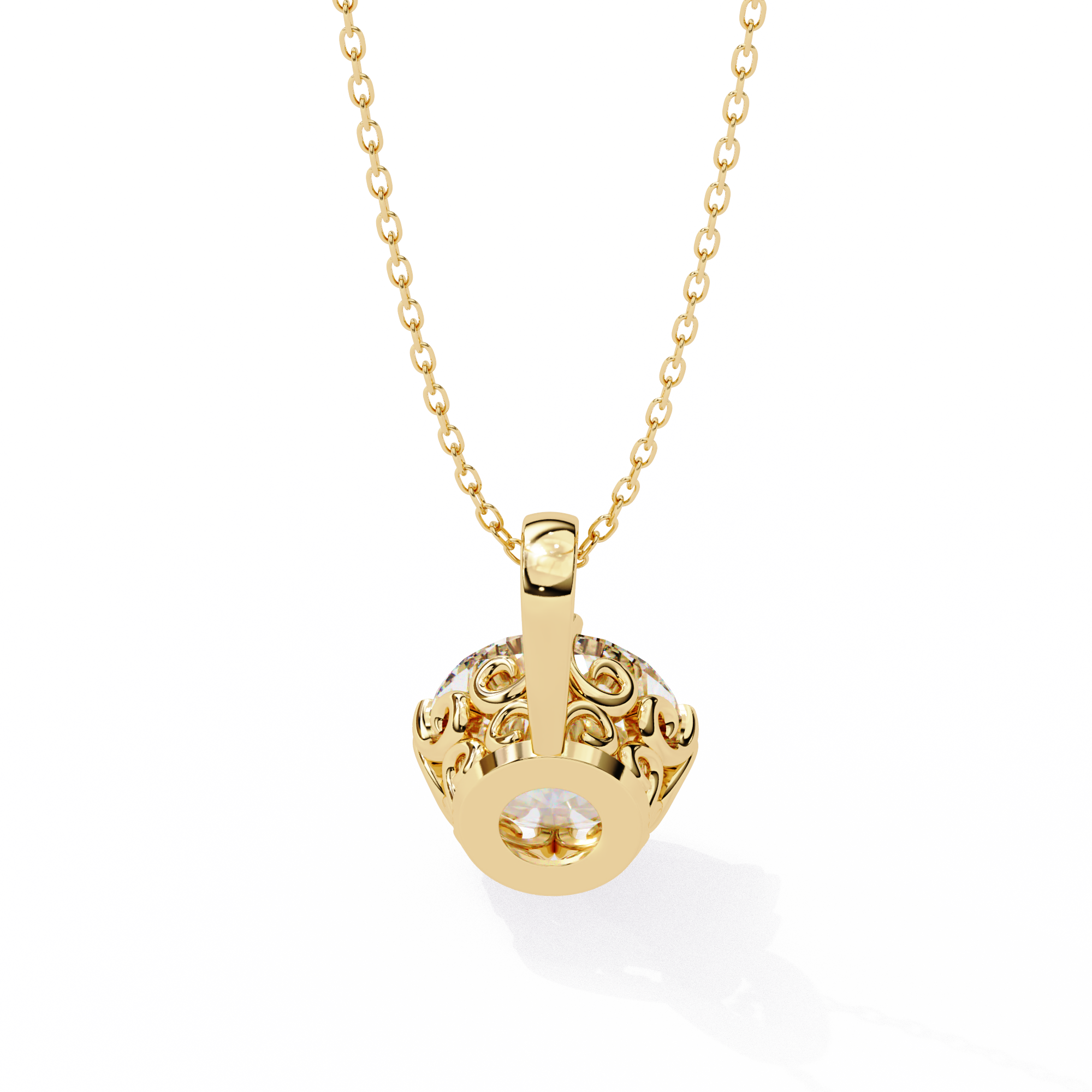 Serena Solitaire Pendant