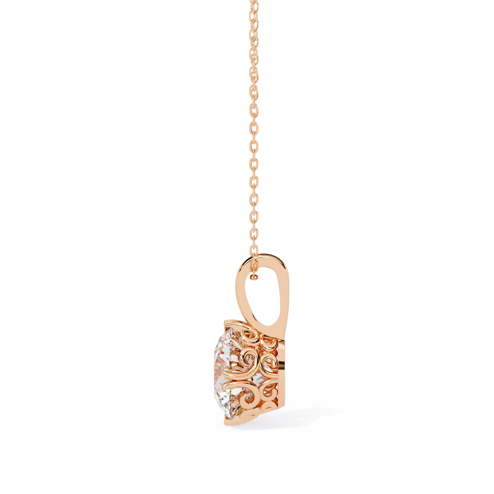 Serena Solitaire Pendant