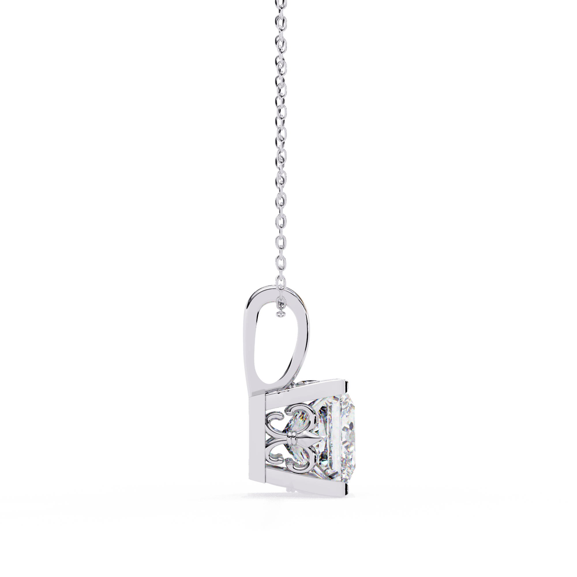 Scarlett Solitaire Pendant