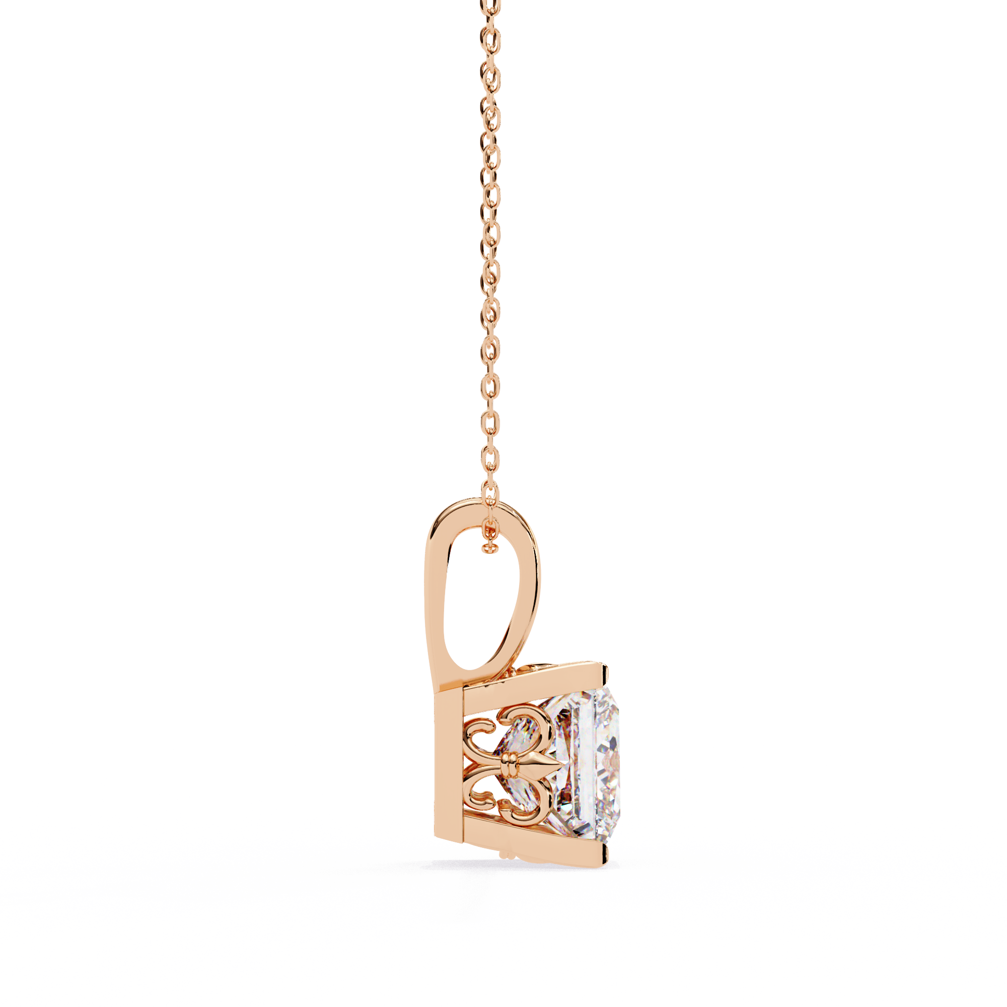Scarlett Solitaire Pendant