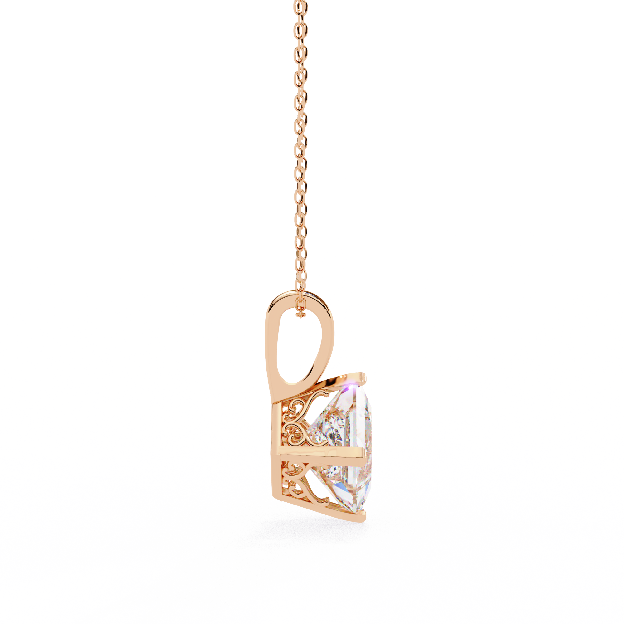 Madelyn Solitaire Pendant