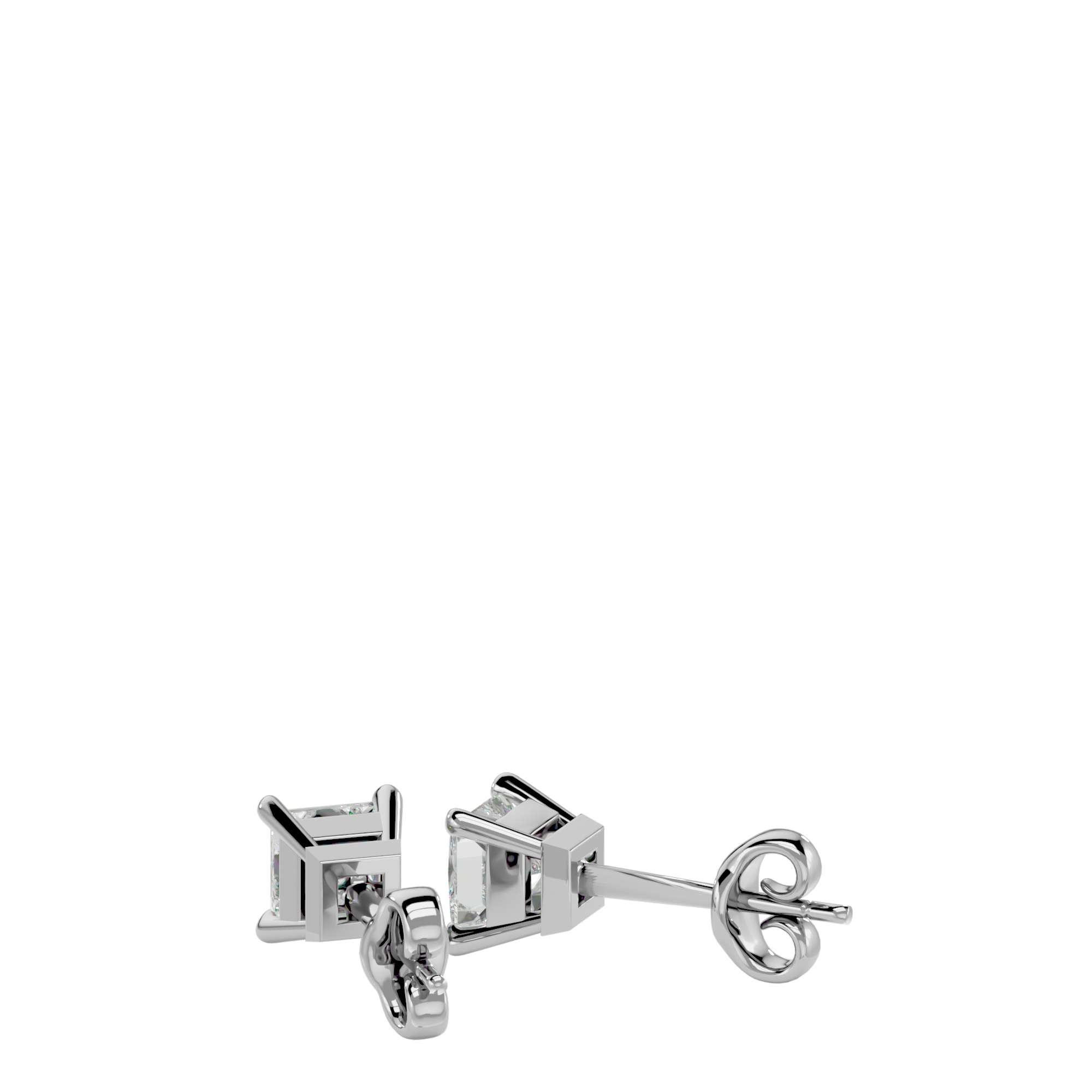 Jolie Solitaire Earring