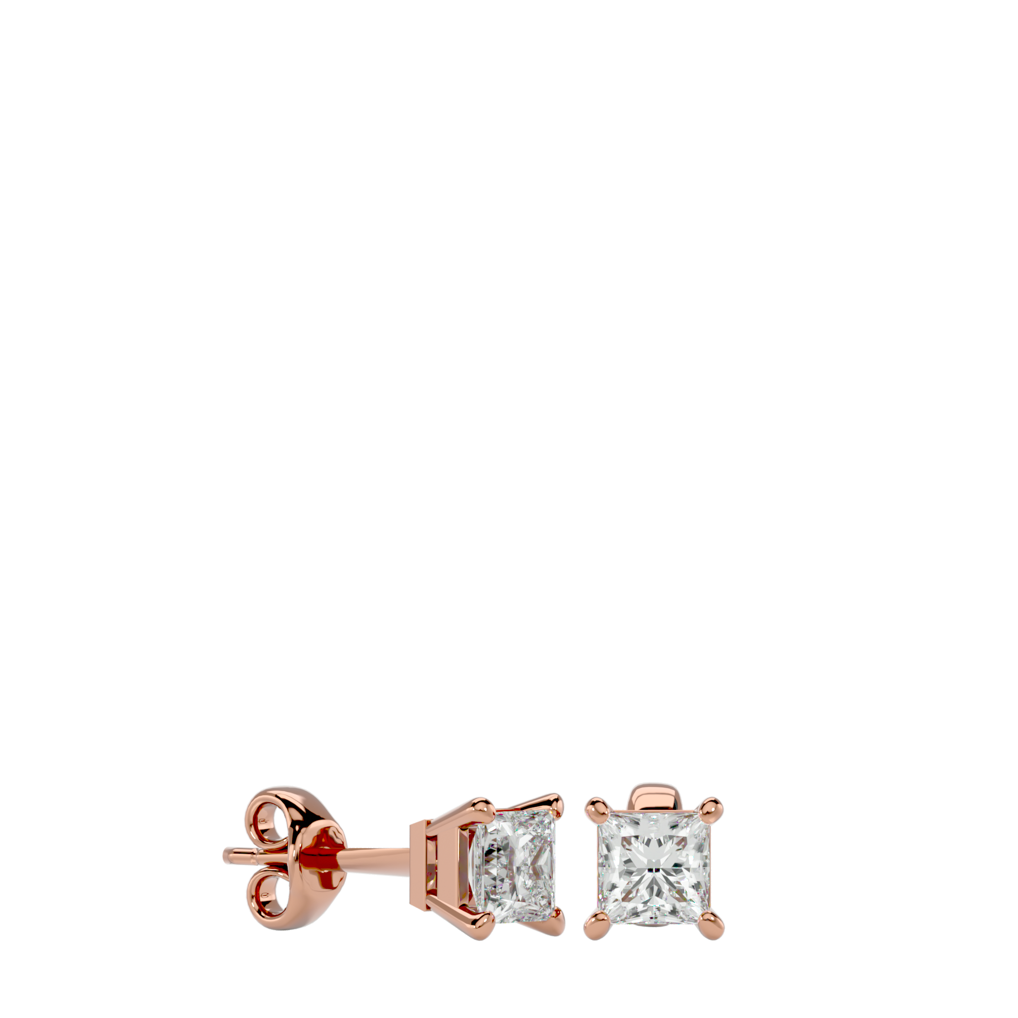 Jolie Solitaire Earring