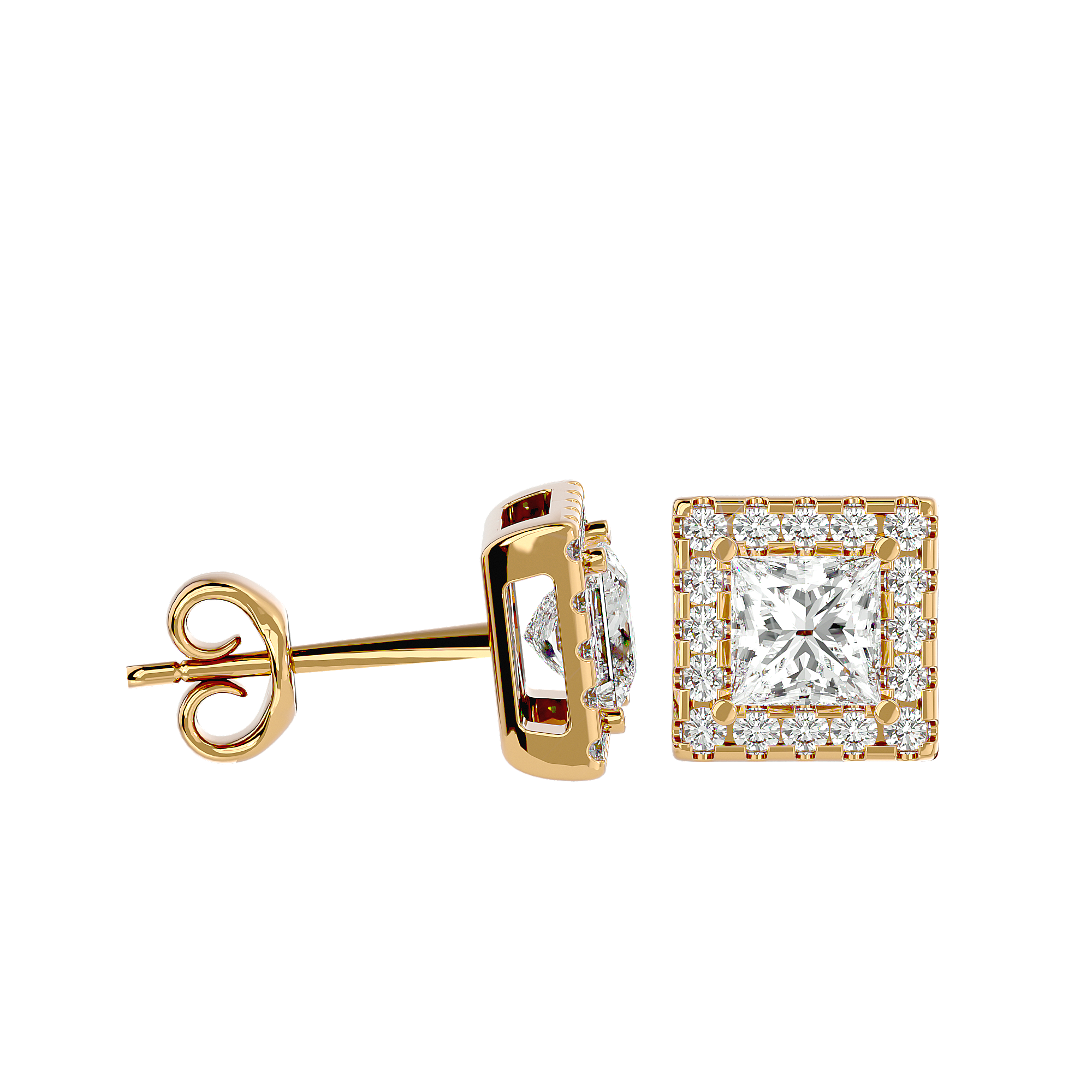 Aramis Solitaire Earring