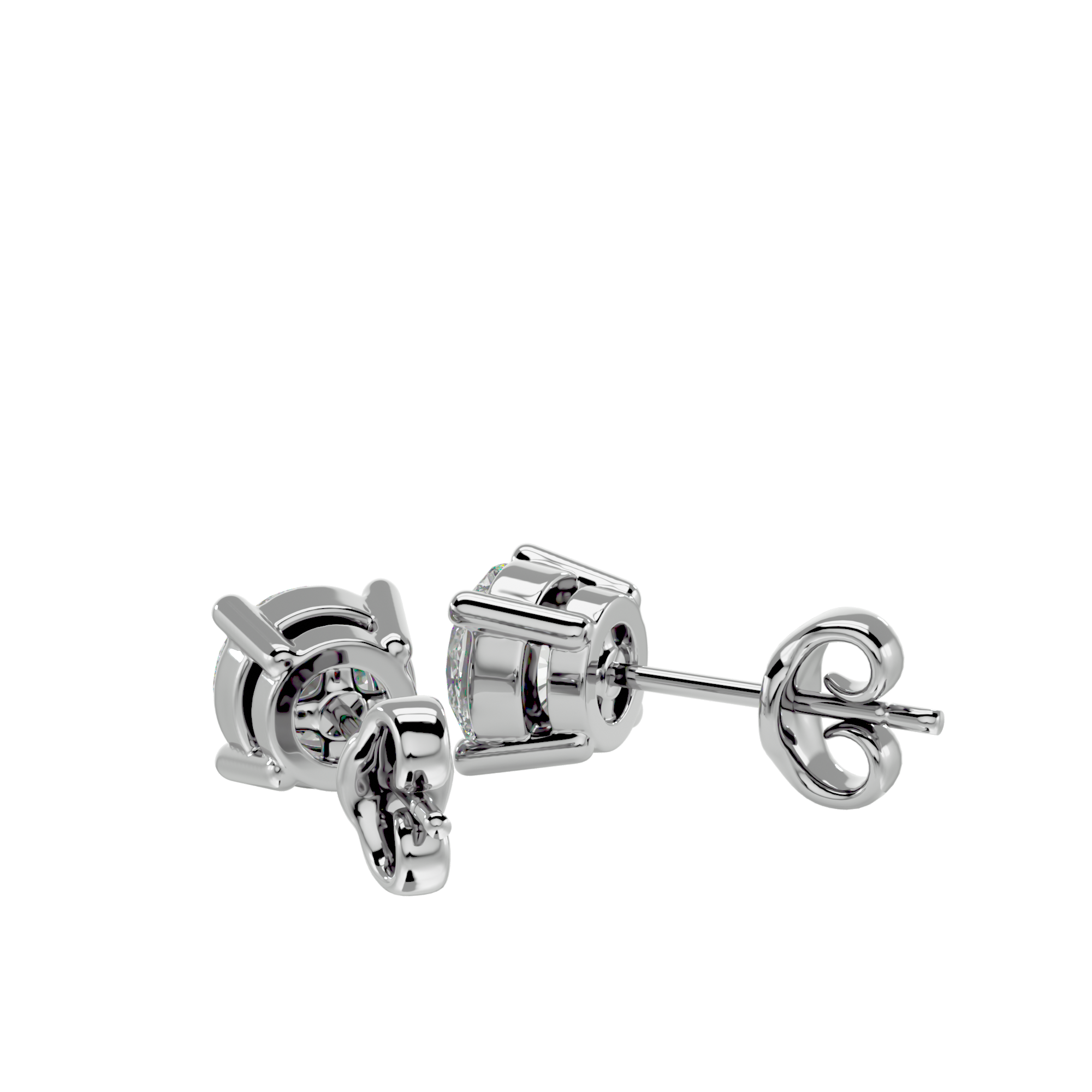 Caledonia Solitaire Earring