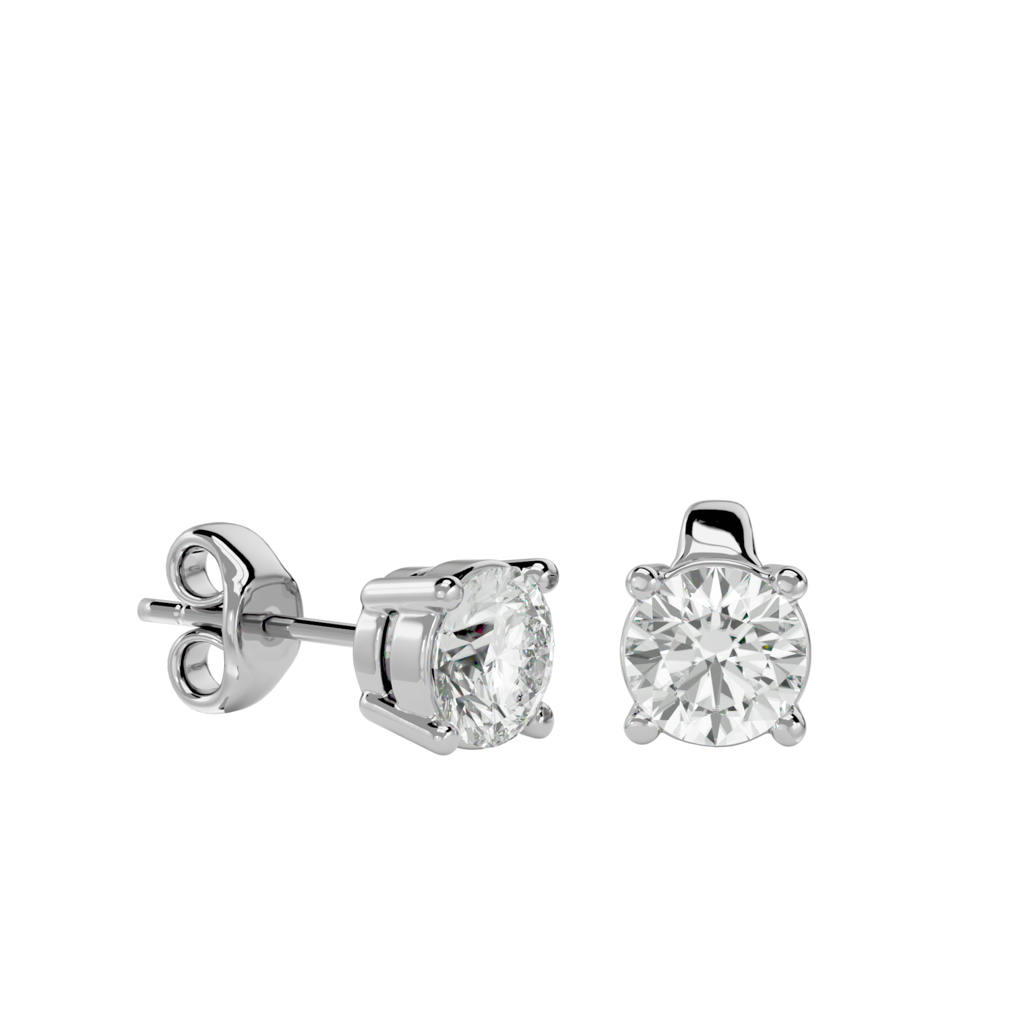 Caledonia Solitaire Earring