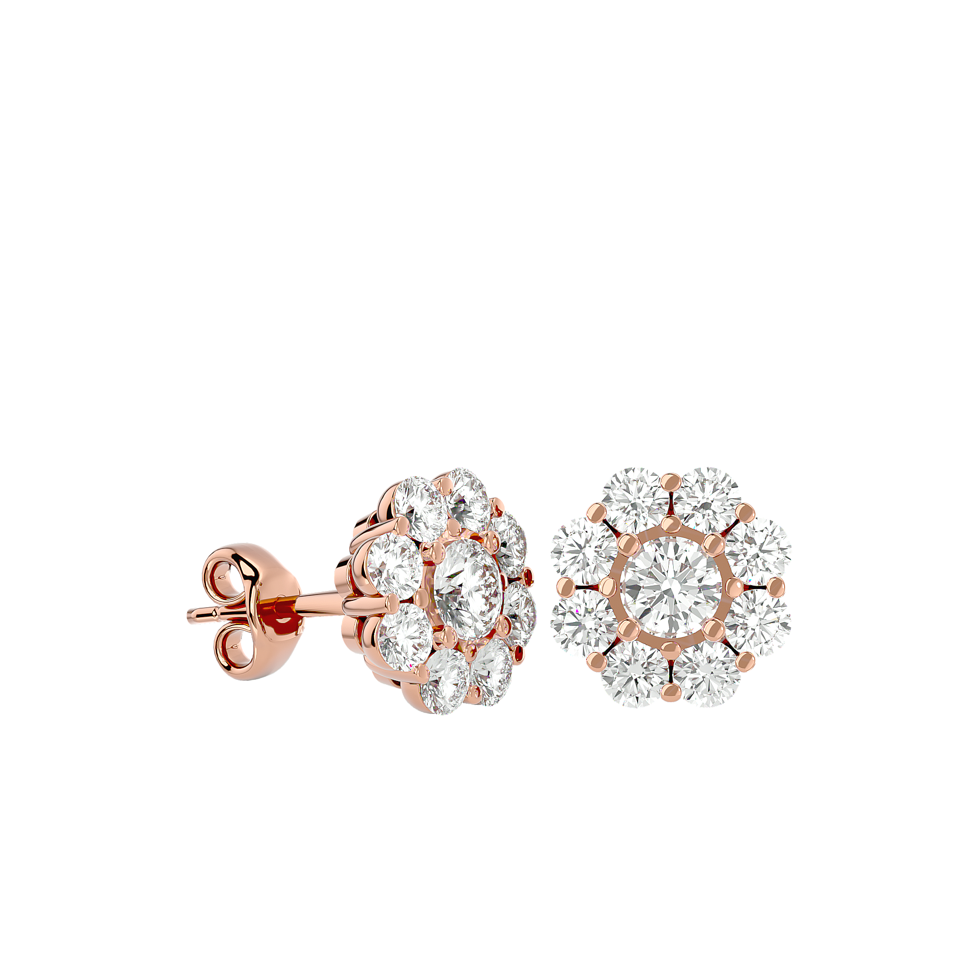 Allegra Solitaire Earring