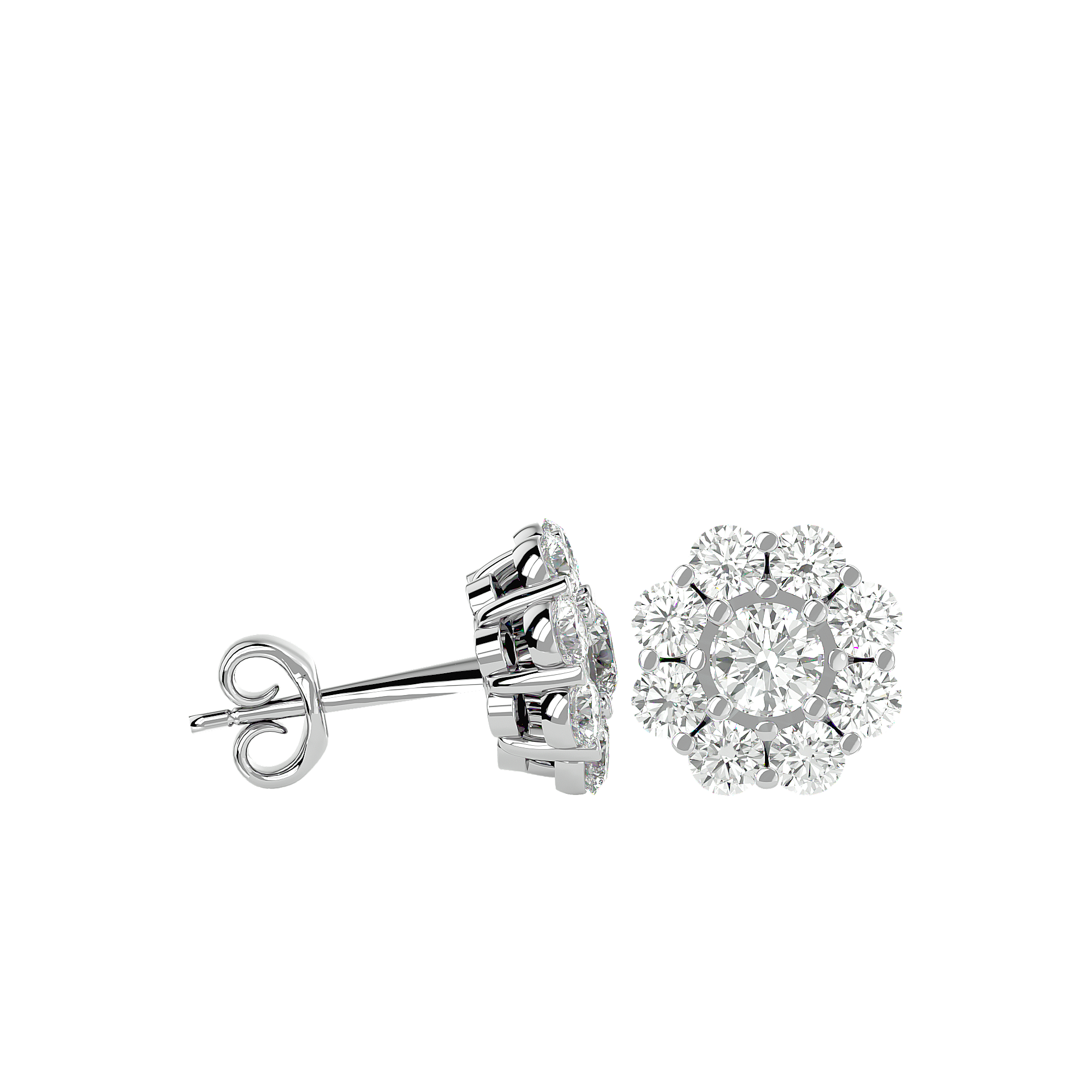 Allegra Solitaire Earring