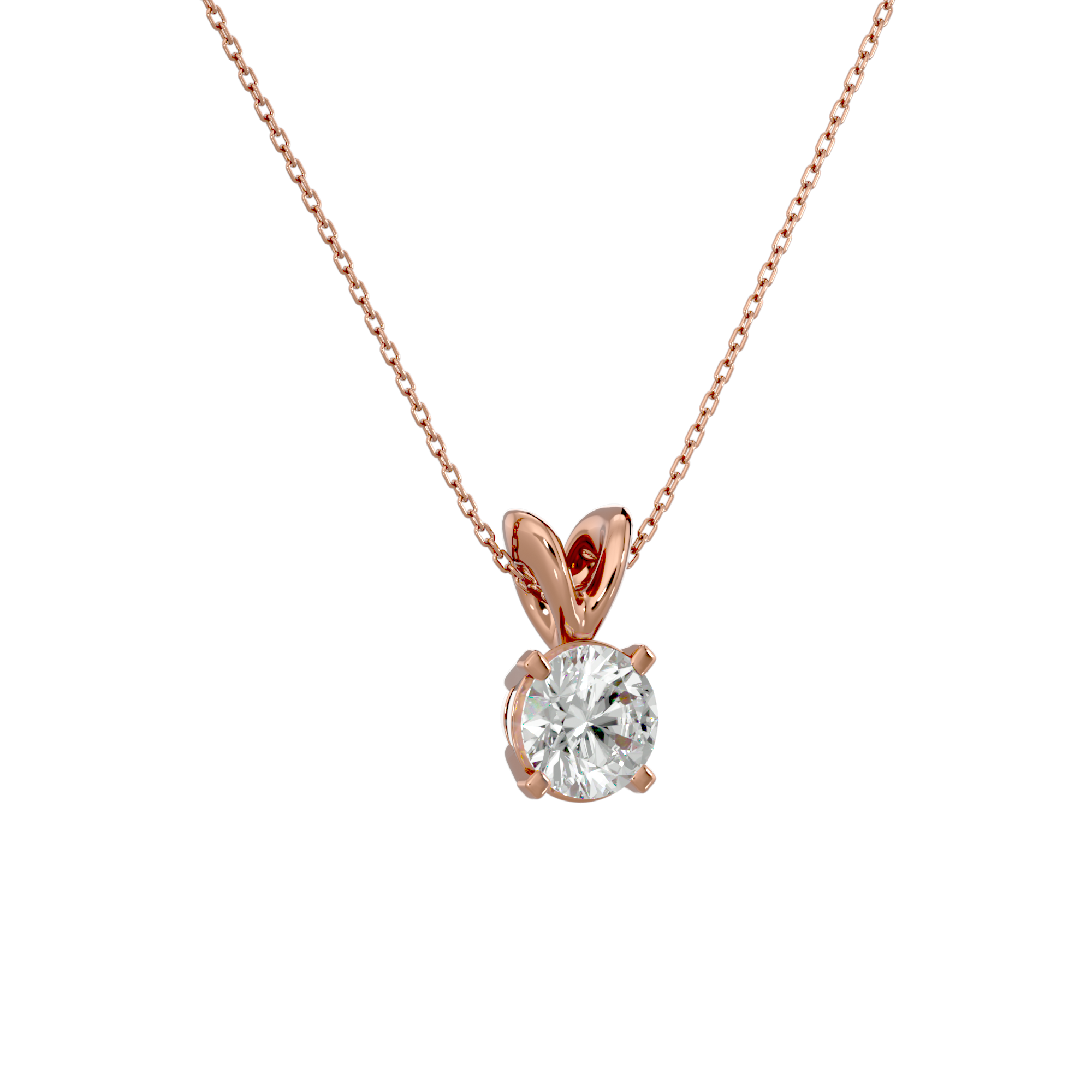 Nova Solitaire Pendant