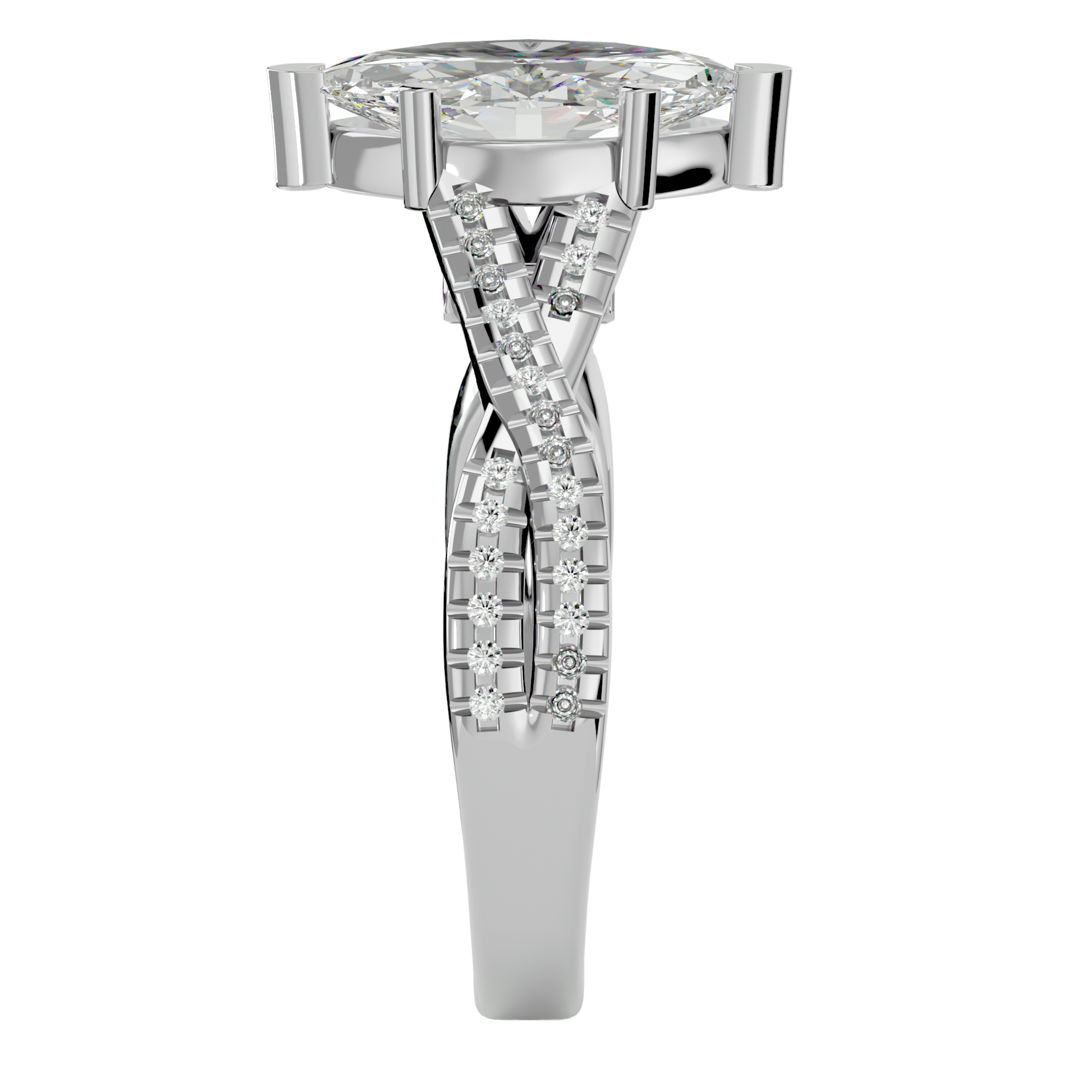Cosmia Solitaire Ring